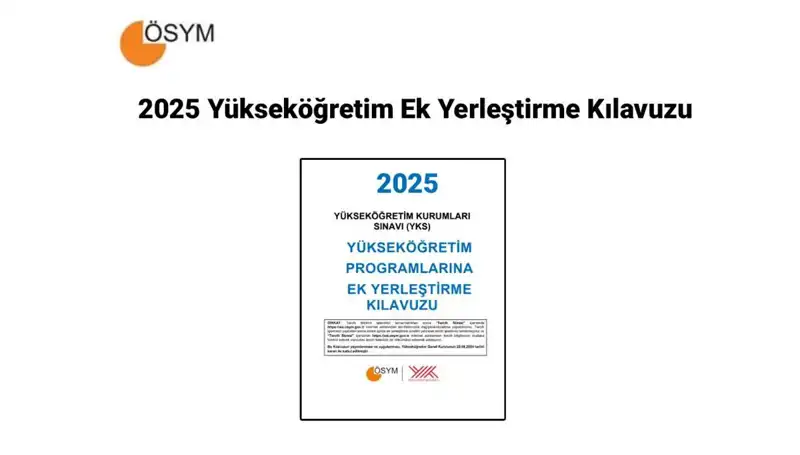 2025 Yükseköğretim Ek Yerleştirme Kılavuzu: Detaylar ve Tarihler Açıklandı!