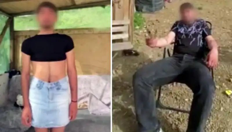 Hırsızları Yakalayan Grubun İlginç Ceza Yöntemi: Kadın Kıyafeti Giydirme